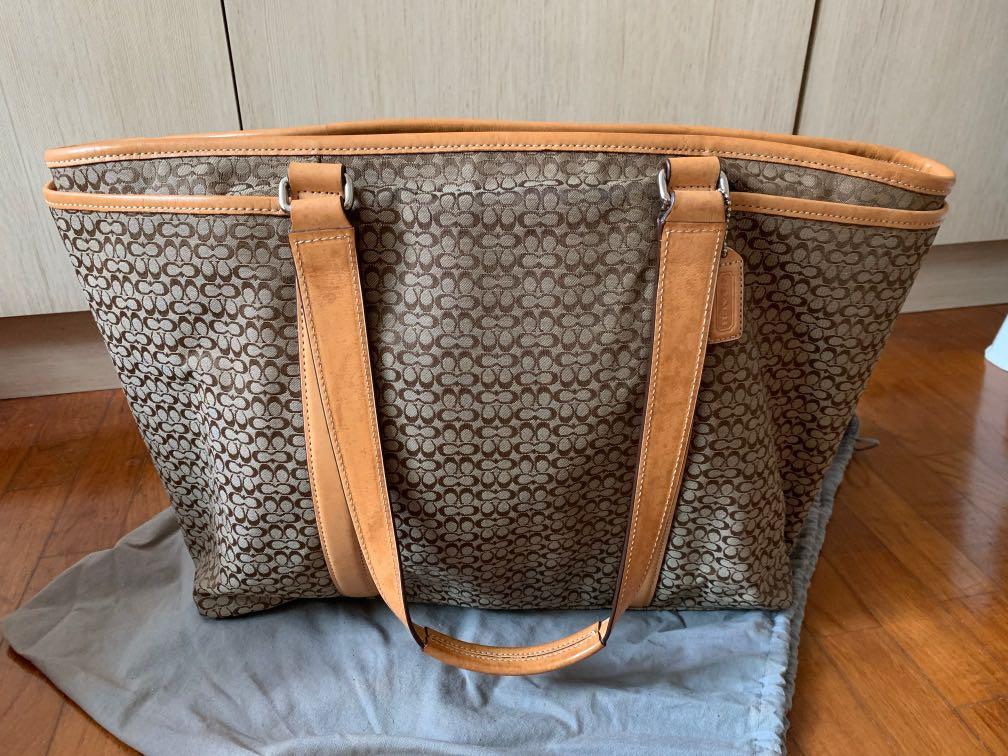 coach baby tote