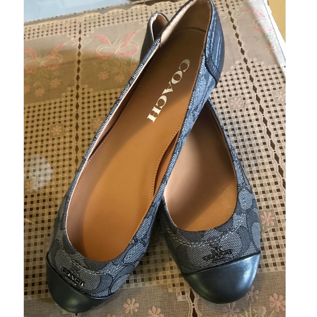 coach chelsea flat shoes