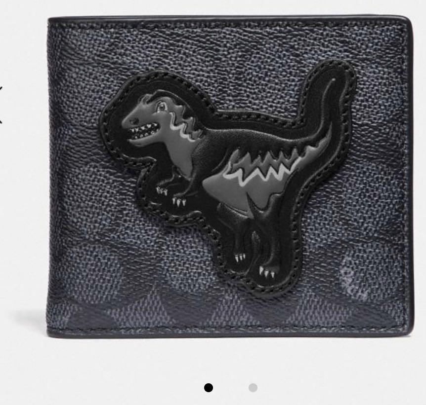 Coach wallet rexy on sale