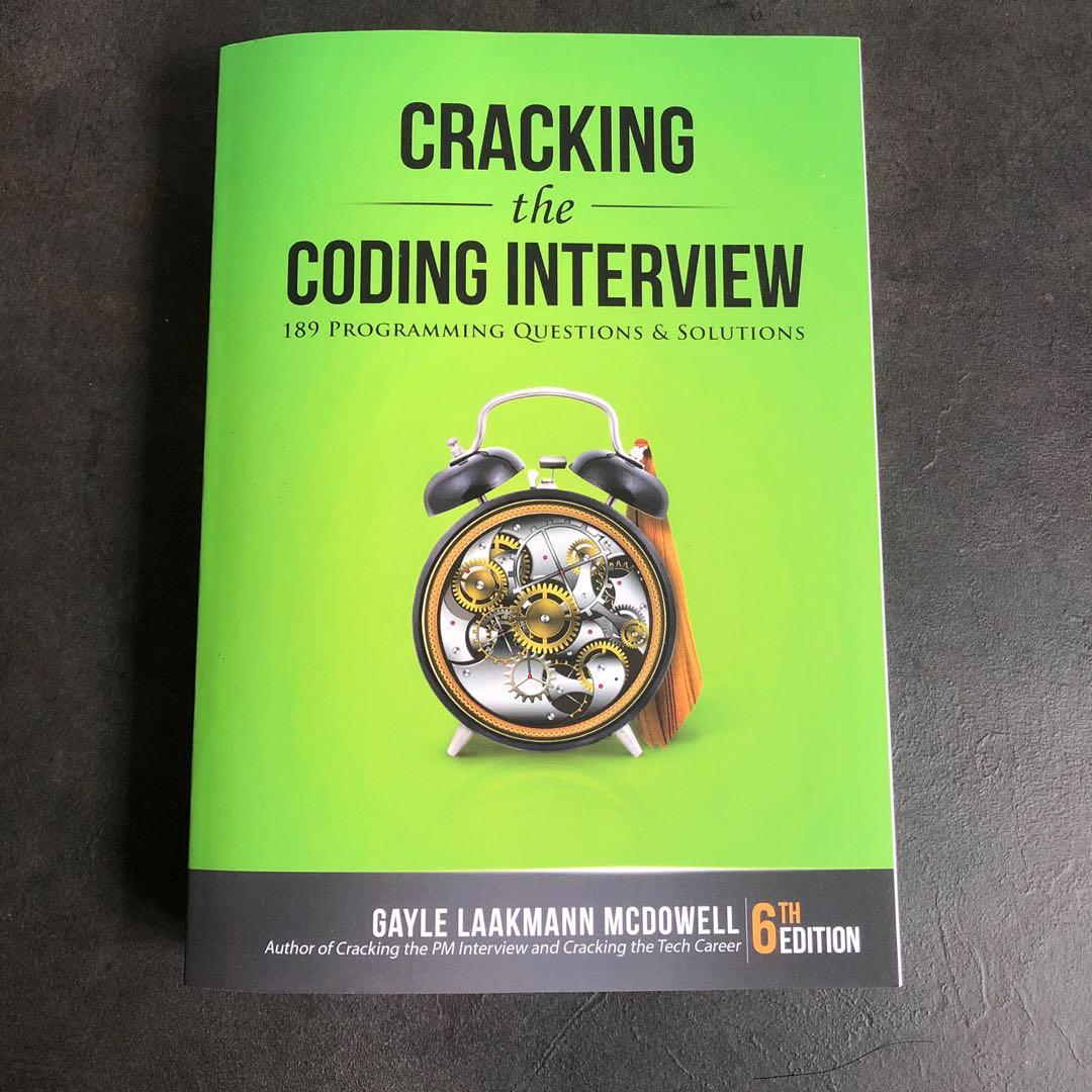 Cracking The Coding Interview Books Stationery Textbooks
