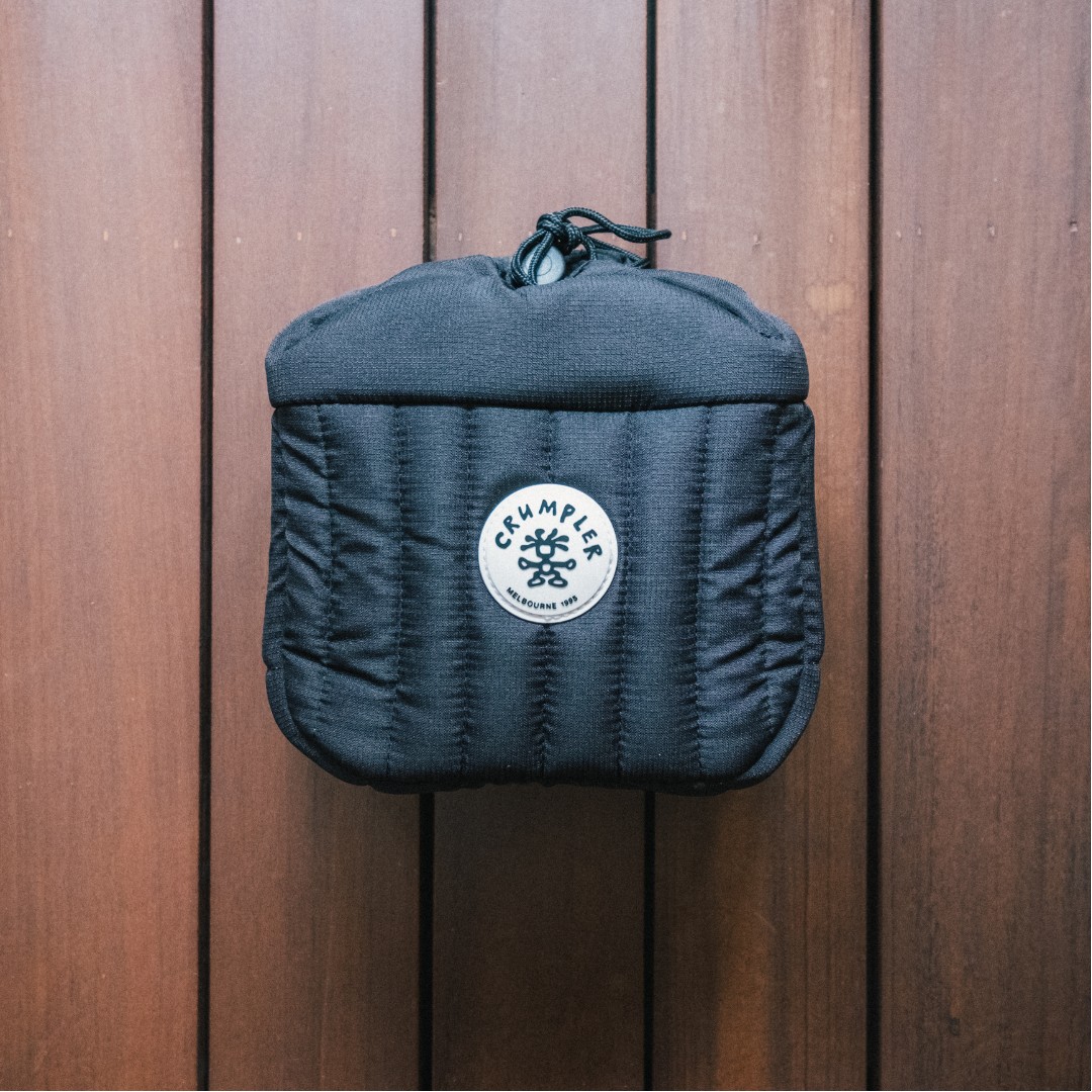 Crumpler Haven Camera Pouch M Black Photography Photography Accessories Camera Bags Carriers on Carousell