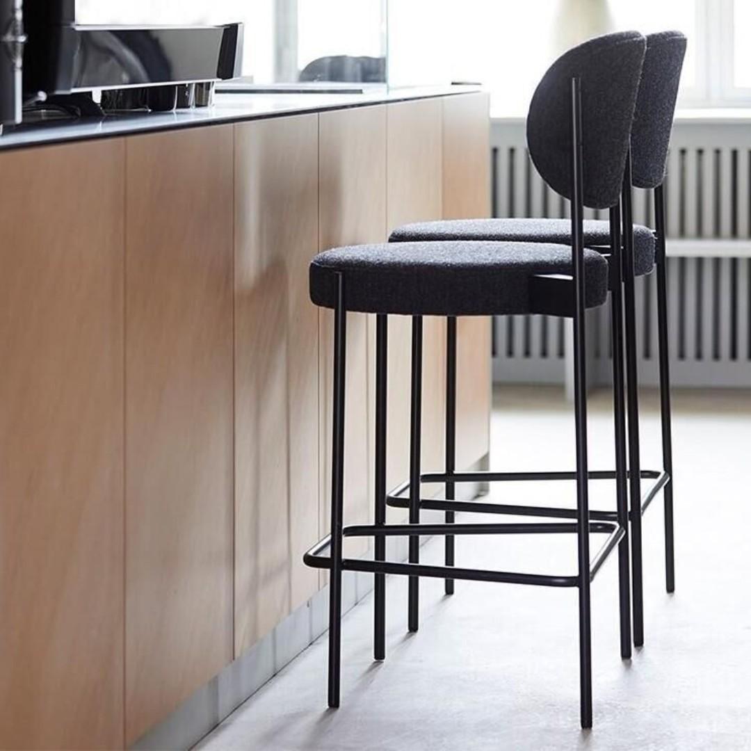 CSBC 015 High Bar Stool/Bar Chair with CushionChair Cafe Restaurant Pub ...