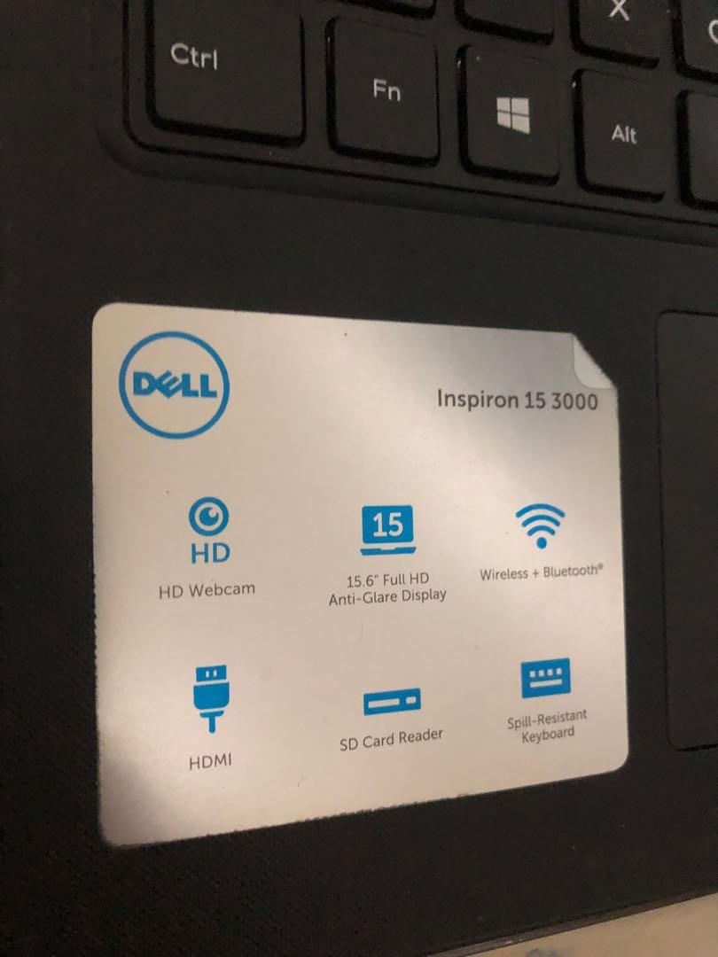 Dell Inspiron 15 3000, Computers & Tech, Laptops & Notebooks on Carousell
