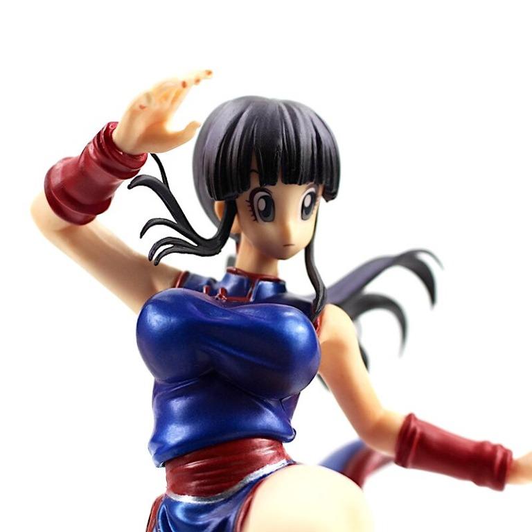 Dragon Ball Z Action Figure Fighting Chichi kid cheongsam dragon ball Gals Chi Chi Figure Collectible Model Toy 19cm