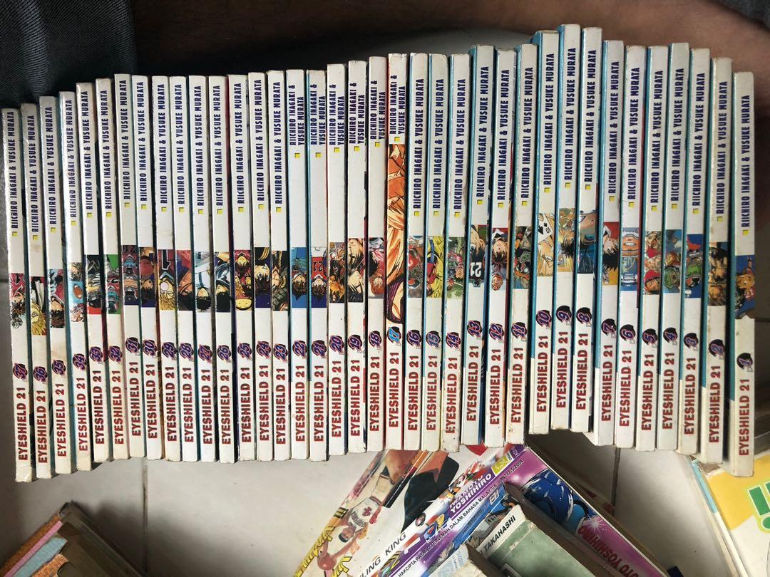 Eyeshield 21 Indo Version Fullset Books Stationery Comics Manga On Carousell Eyeshield 21 Indo Version Fullset Books Stationery Comics Manga On Carousell