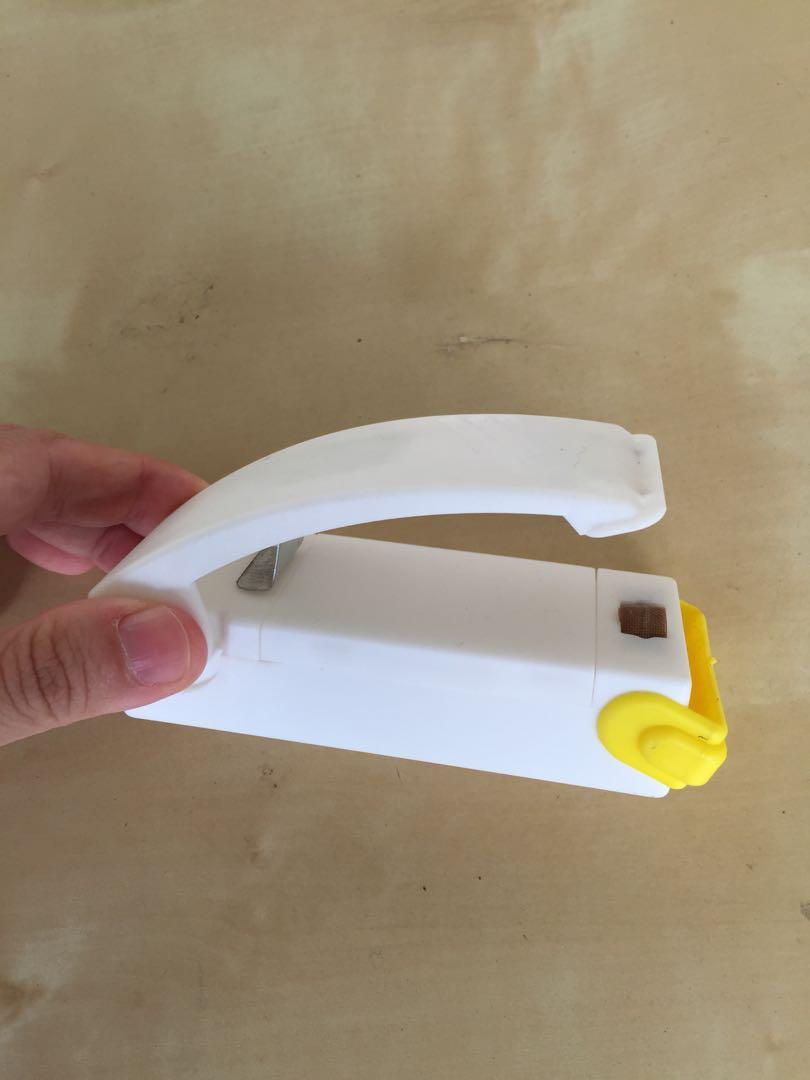 Free Daiso bag sealer, Furniture & Home Living, Cleaning & Homecare