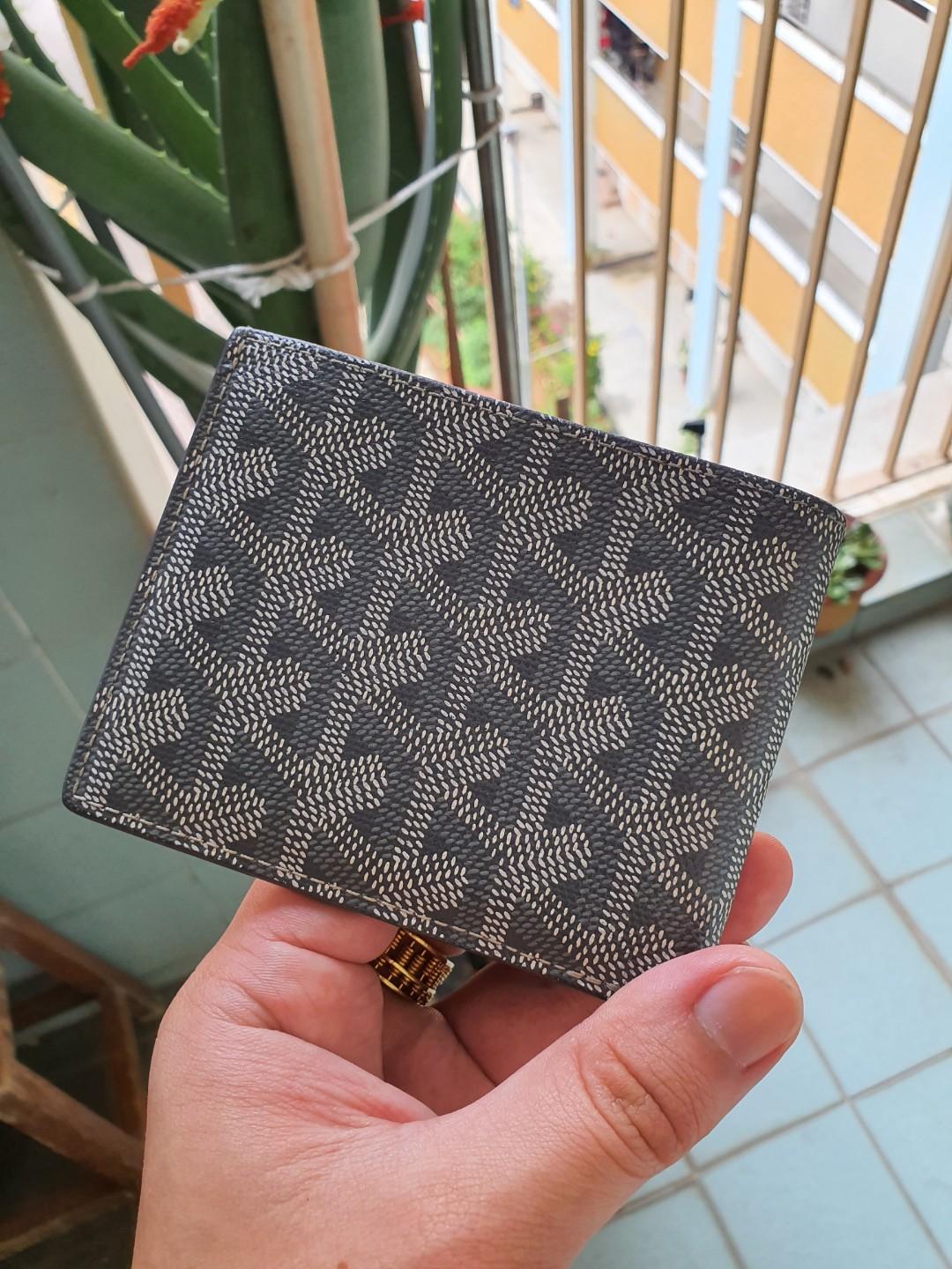Goyard wallet in seasonal gray colour, Luxury, Bags & Wallets on