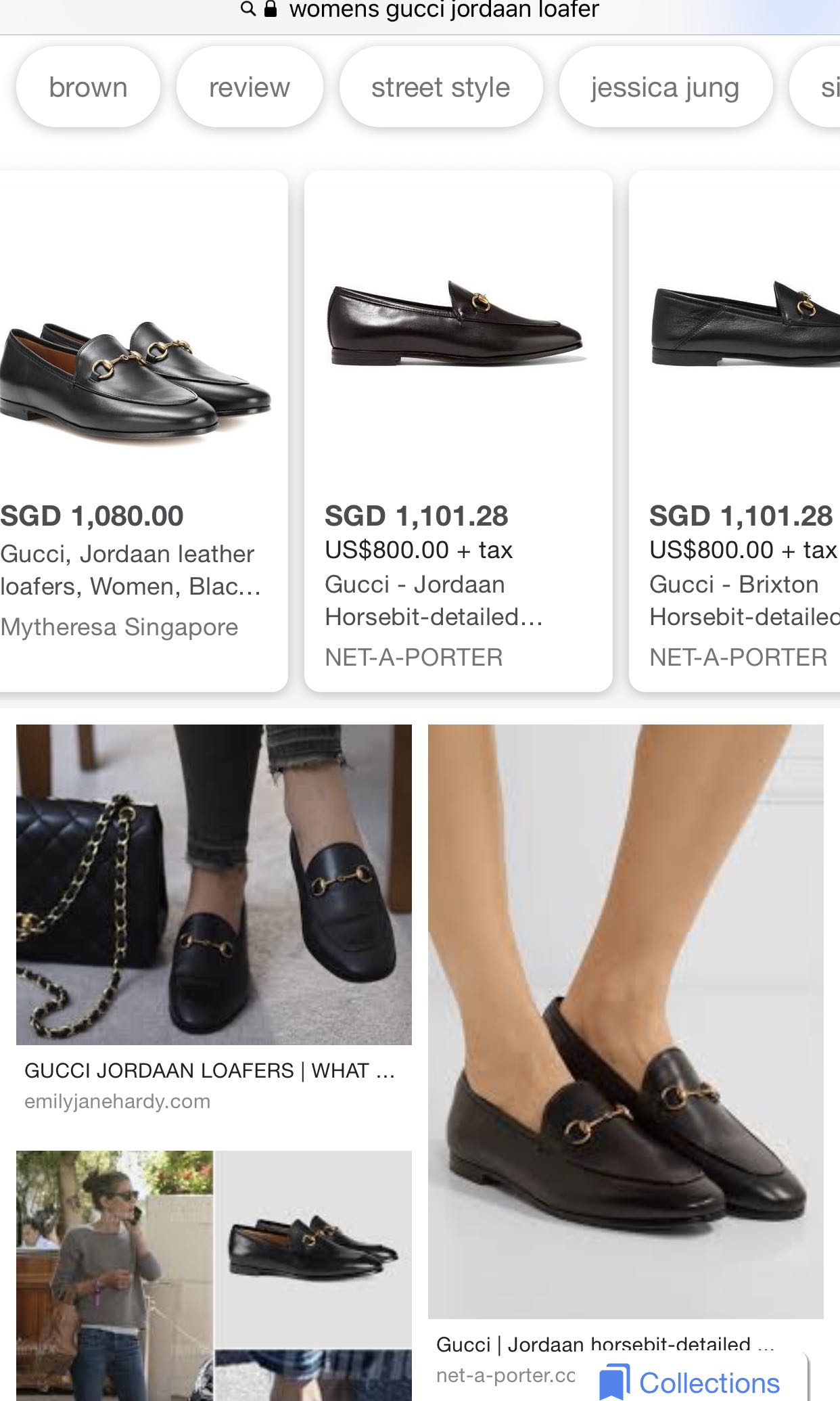 used gucci loafers