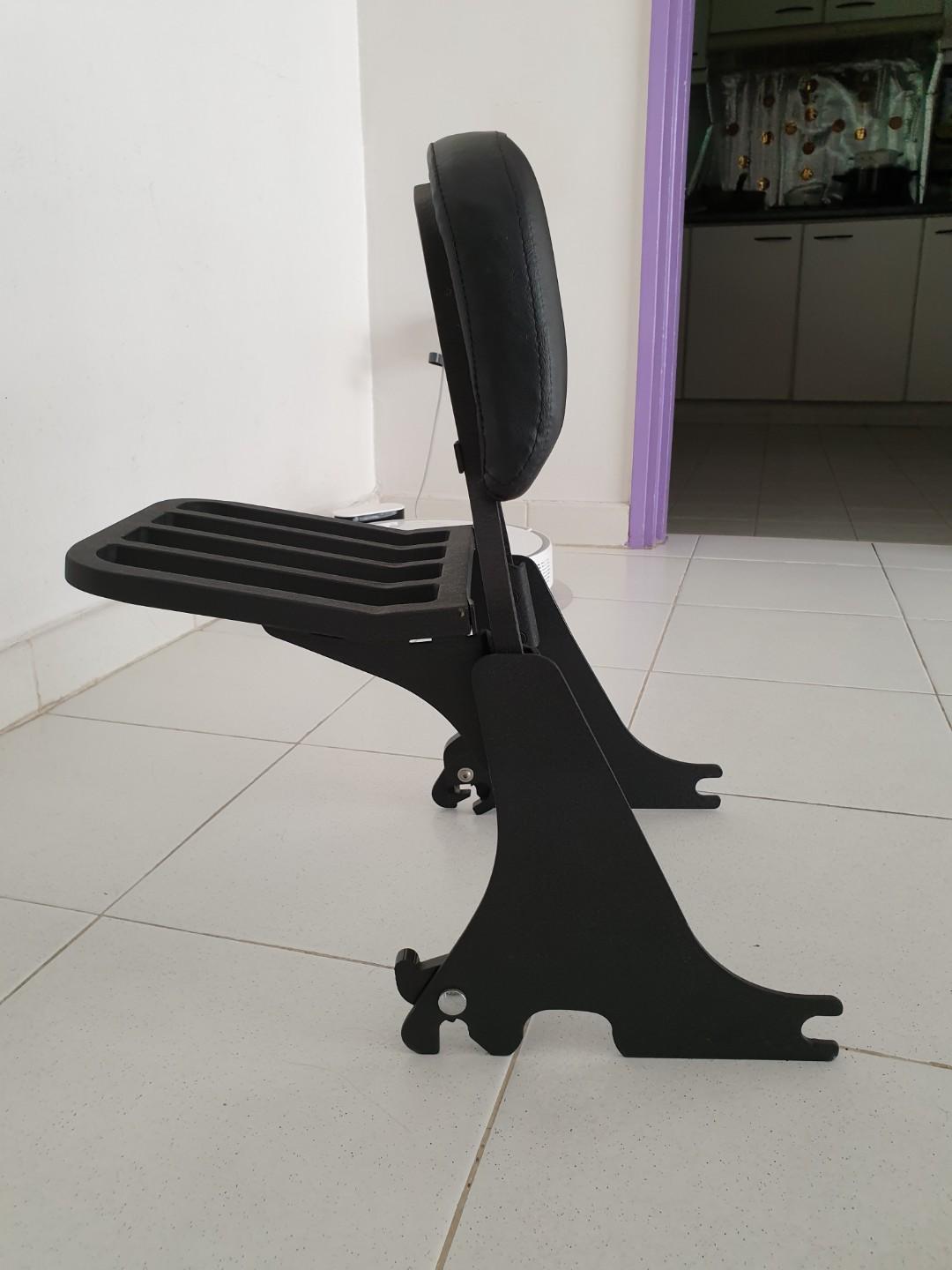 harley davidson backrest with luggage rack