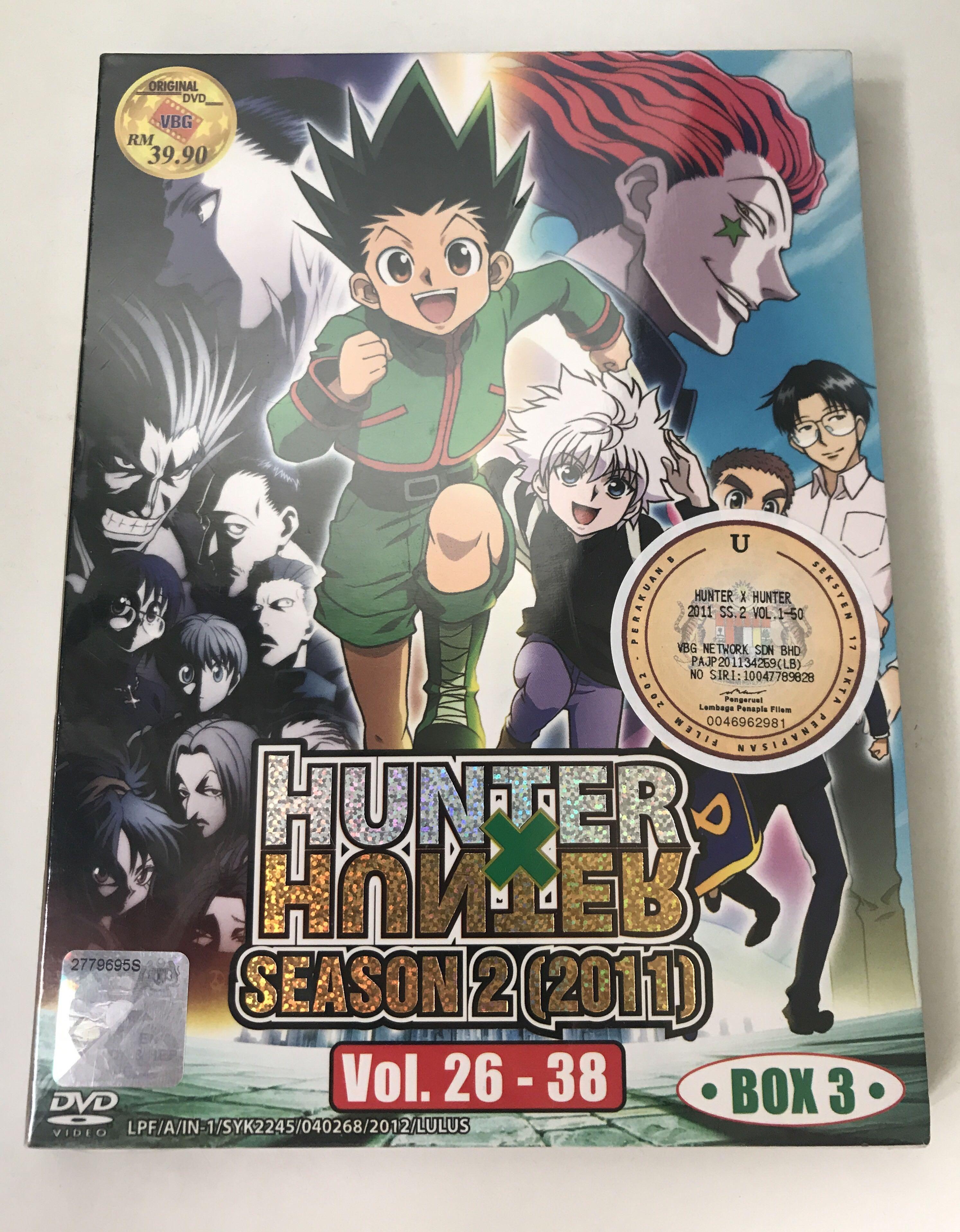 Hunter X Hunter Season 2 11 Vol 26 38 Music Media Cd S Dvd S Other Media On Carousell