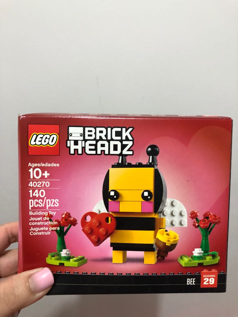 IN STOCK LEGO BRICKHEADZ BUMBLE BEE 40270 VALENTINE Hobbies