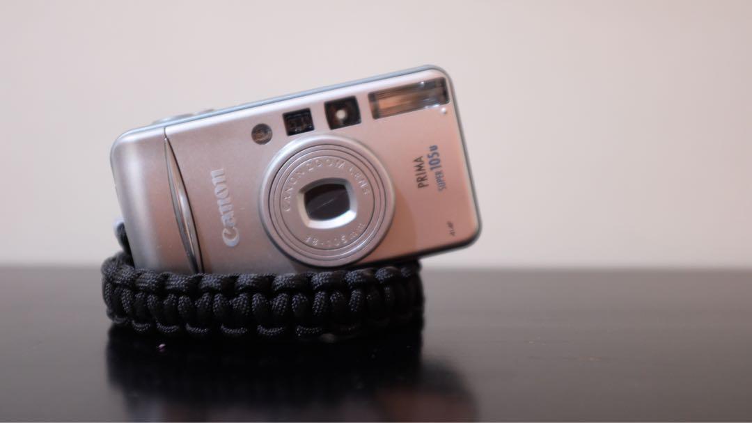 kamera analog canon prima super 105u bonus plus plus