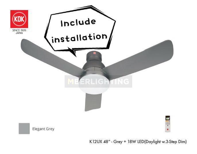 Kdk K12ux 48 Ceiling Fan Sale Home Appliances Cooling Air