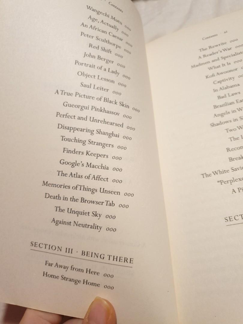 Known And Strange Things Teju Cole Books Stationery Non