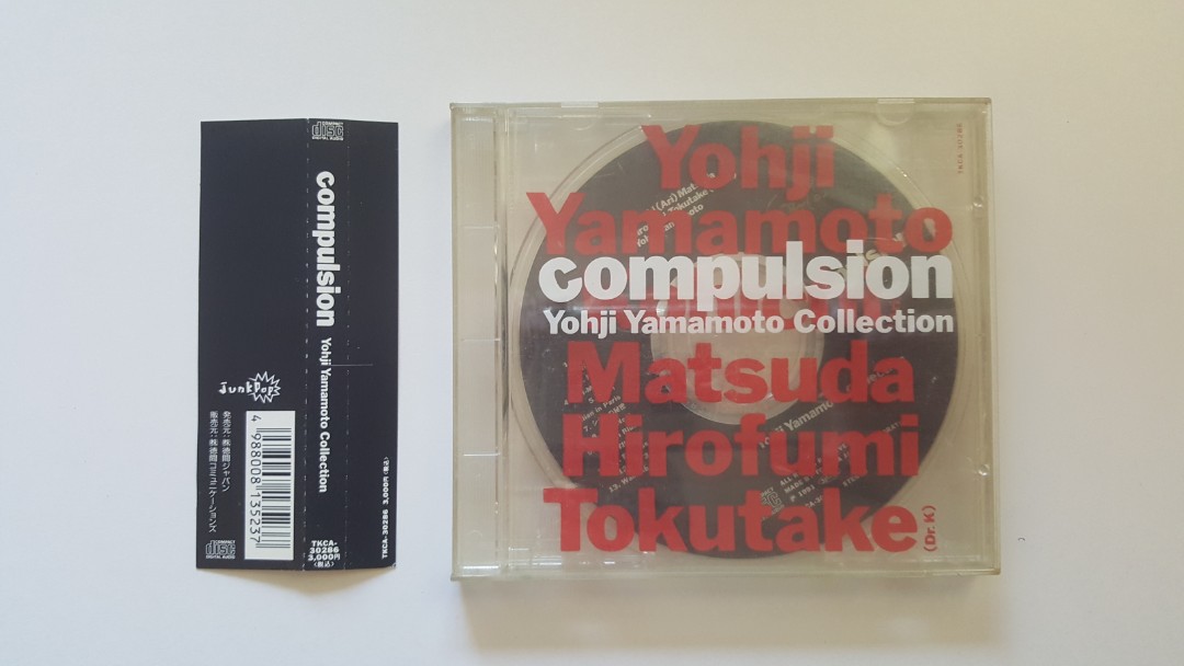 -Yohji　Hirofumi　Kohichi　Matsuda*　Vol.0　山本耀司,　Tokutake　明星周邊-　‎–　興趣及遊戲,　Compulsion　Collection　Yamamoto　Music　The　Show　收藏品及紀念品,　Carousell