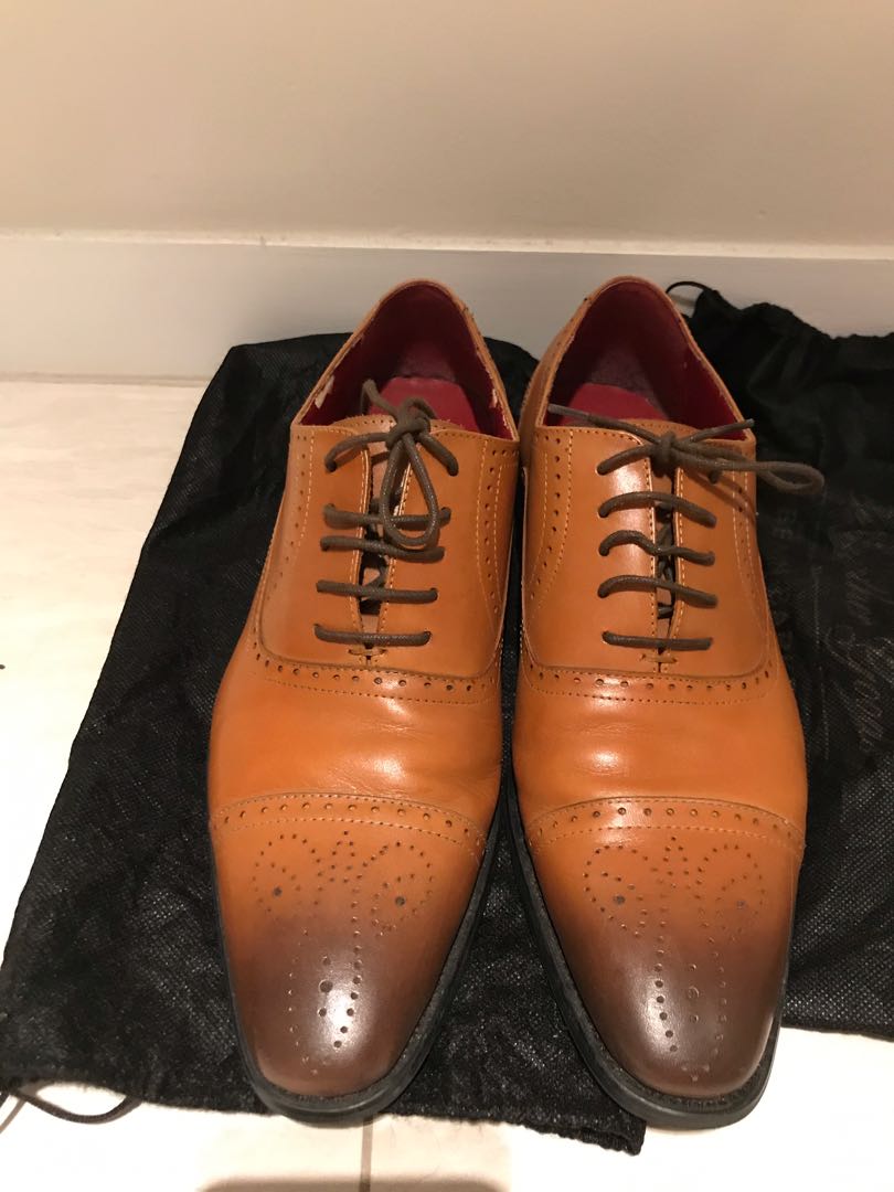 Leather Shoes Benjamin Barker, Men's Fashion, Footwear, Dress Shoes on  Carousell