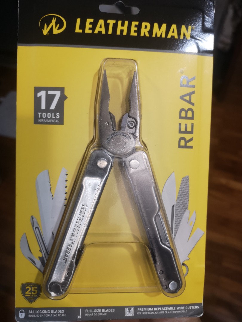 Leatherman Rebar Multitool, Sports Equipment, Hiking & Camping on Carousell