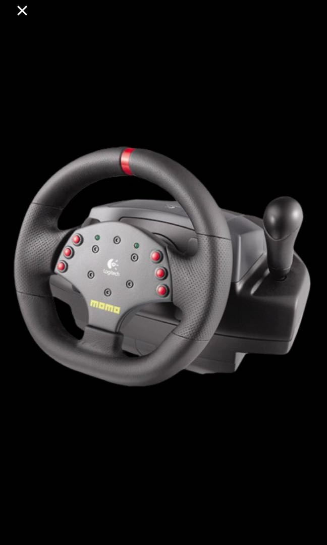 Logitech Momo Racing Wheel, Video Gaming, Gaming Accessories