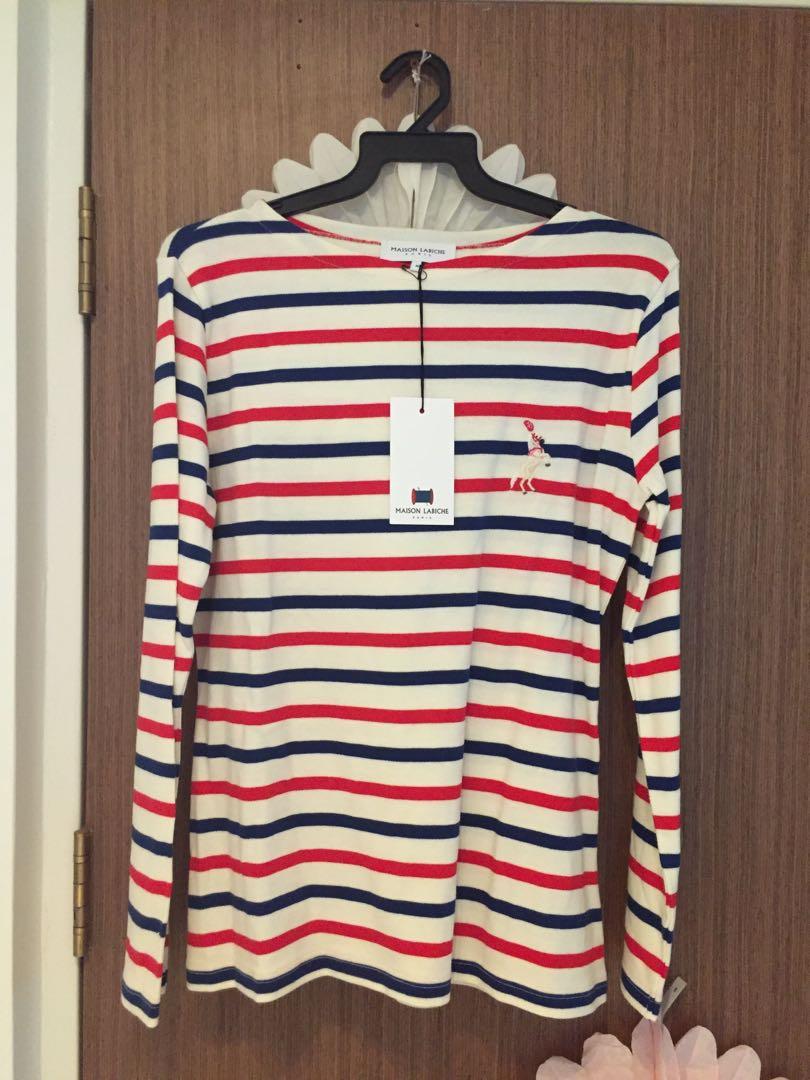 Maison Labiche Paris Breton Striped Shirt Women S Fashion Tops Other Tops On Carousell