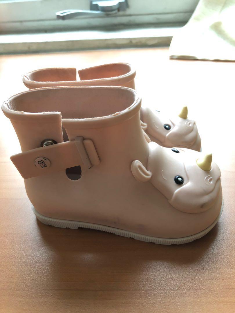 Mini melissa rhino rain boots store