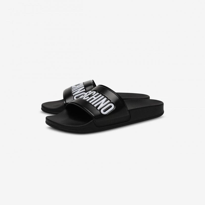 moschino pool slides