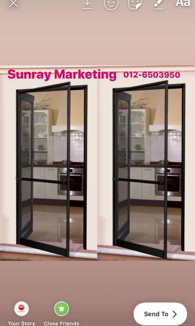 Door netting sales