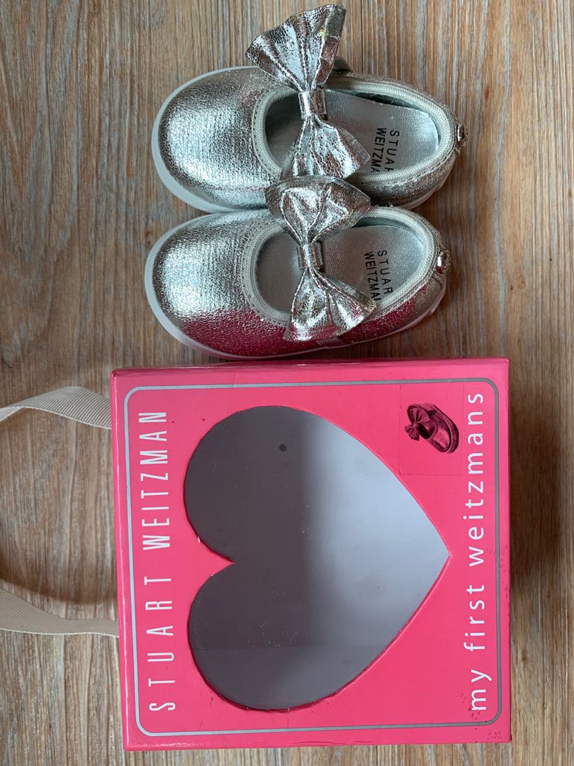My first top weitzman baby shoes