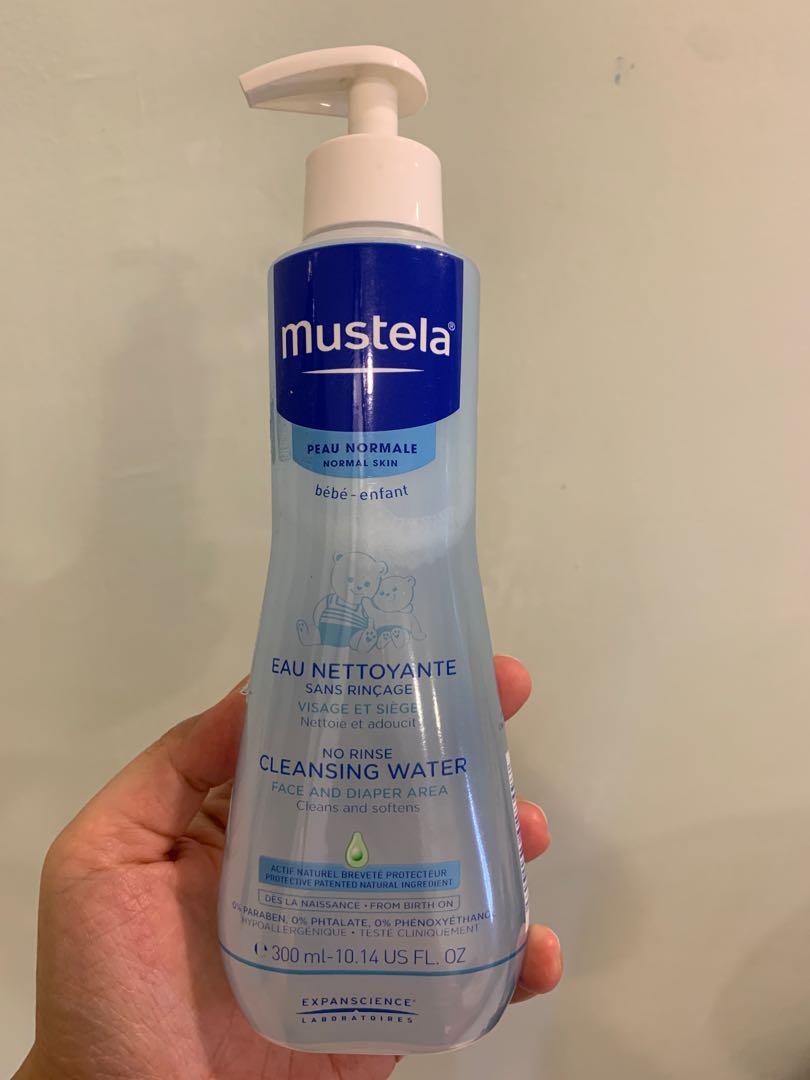 mustela no rinse cleansing water