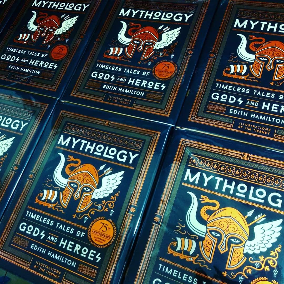 Mythology Deluxe 75th Illustrated Edition By Edith Hamilton Books Books On Carousell