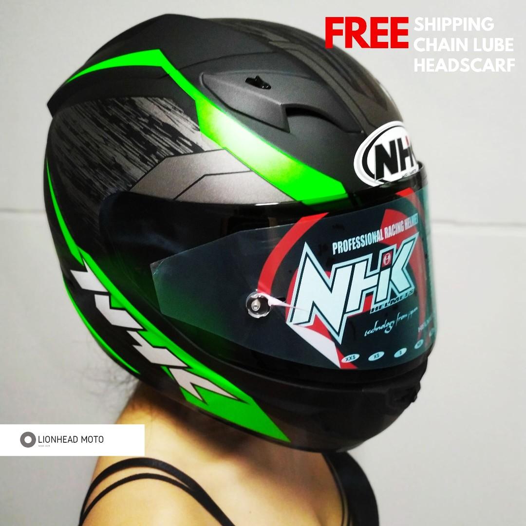 NHK full face helmet GP1000. Kyt Helmet 
