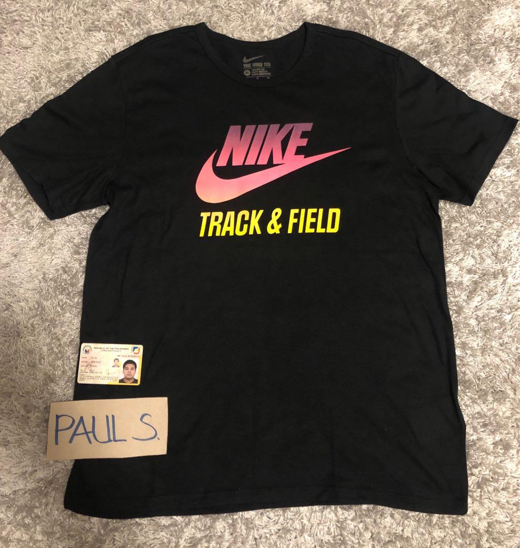 nike track and field shirts