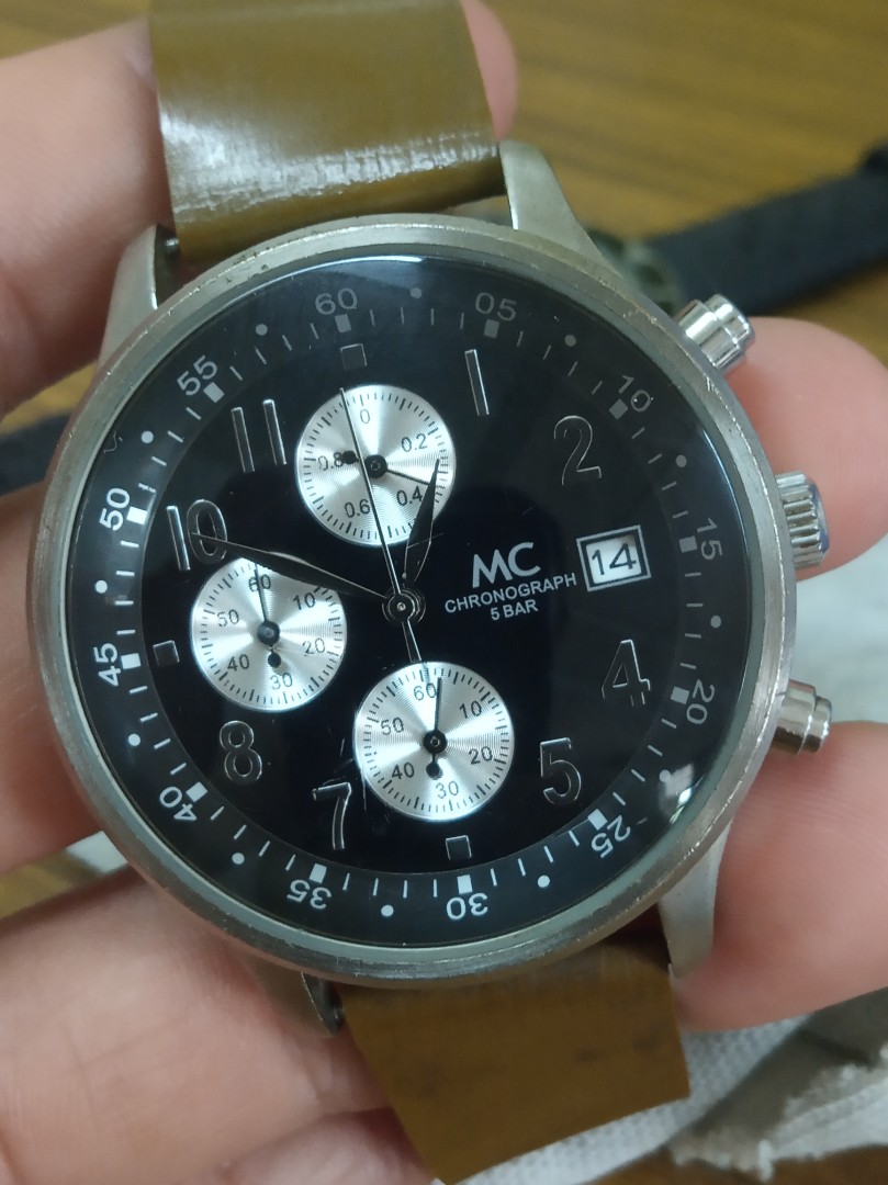 Mc chronograph watch outlet