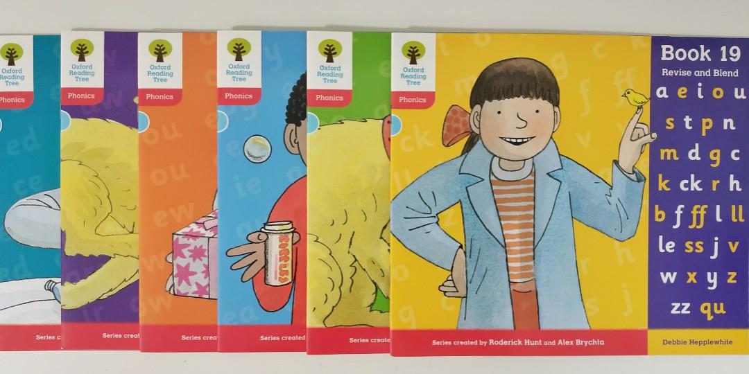 Oxford Reading Tree Level 4 Phonics Sounds Letters Books