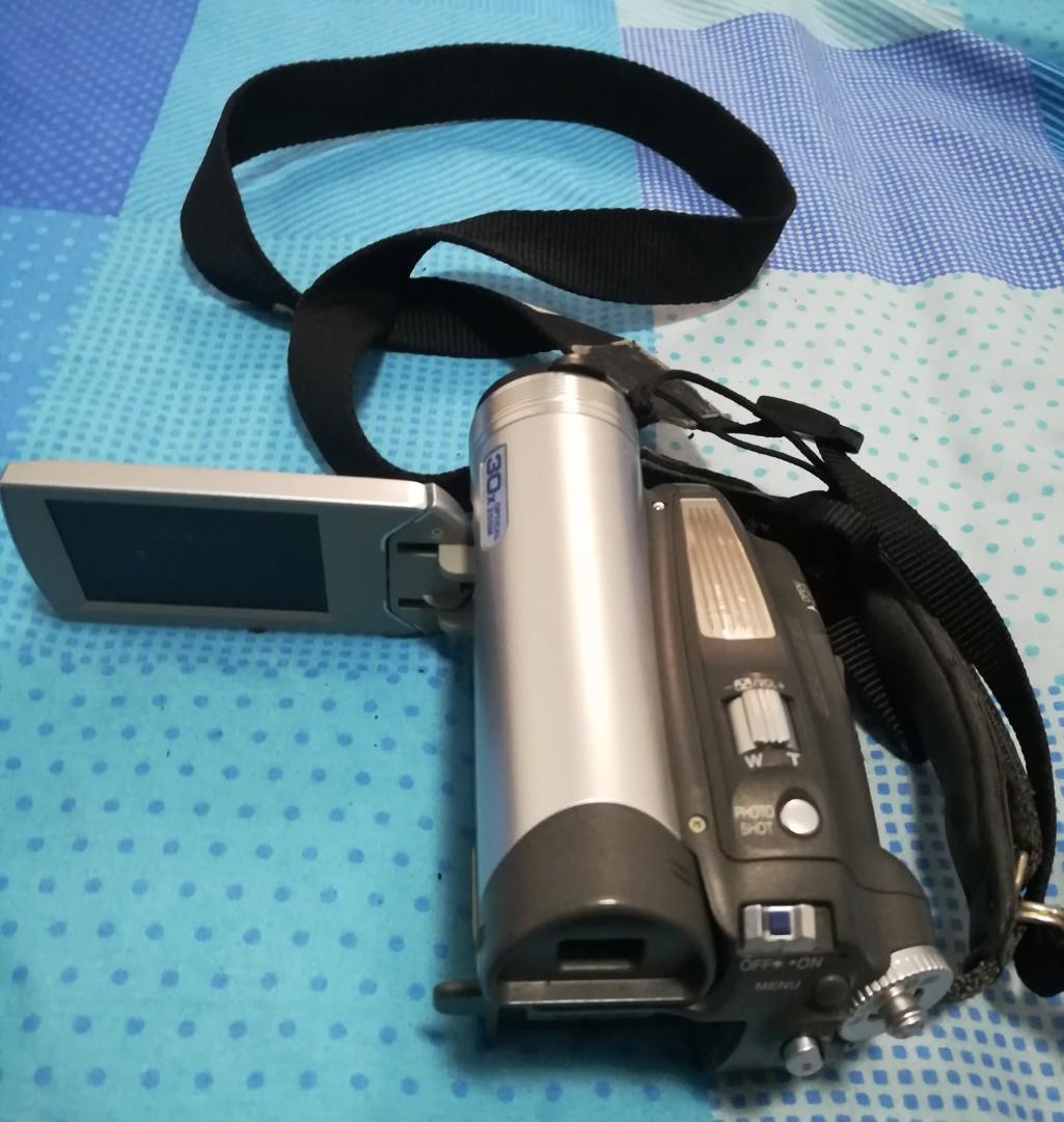 Panasonic Videocam (Category: Video Cameras) located in San Pedro. Submitted by all_gooditems (Listing ID 252759482, Image 2). Description: Panasonic Videocam Model No. PV-GS36 (search nalng sa Google for complete specifications) Comes with complete accessries including recording tapes ISSUE: Crack LCD screen as seen on picture.