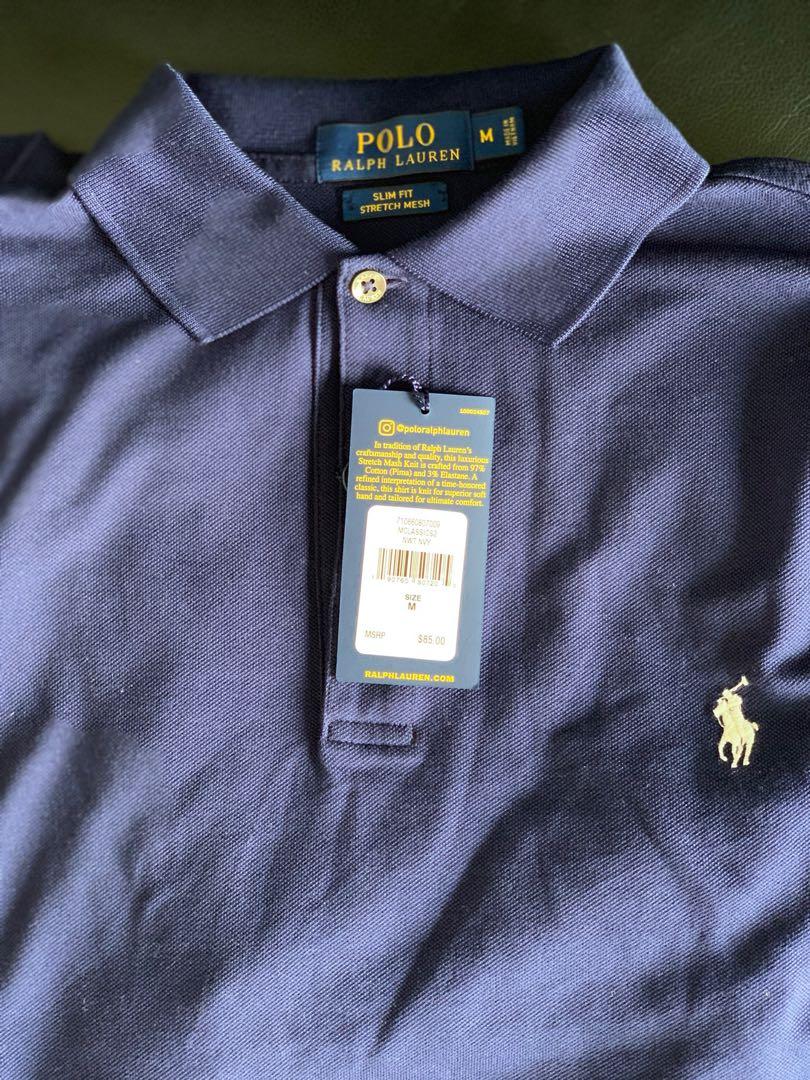 mens slim fit polo shirt