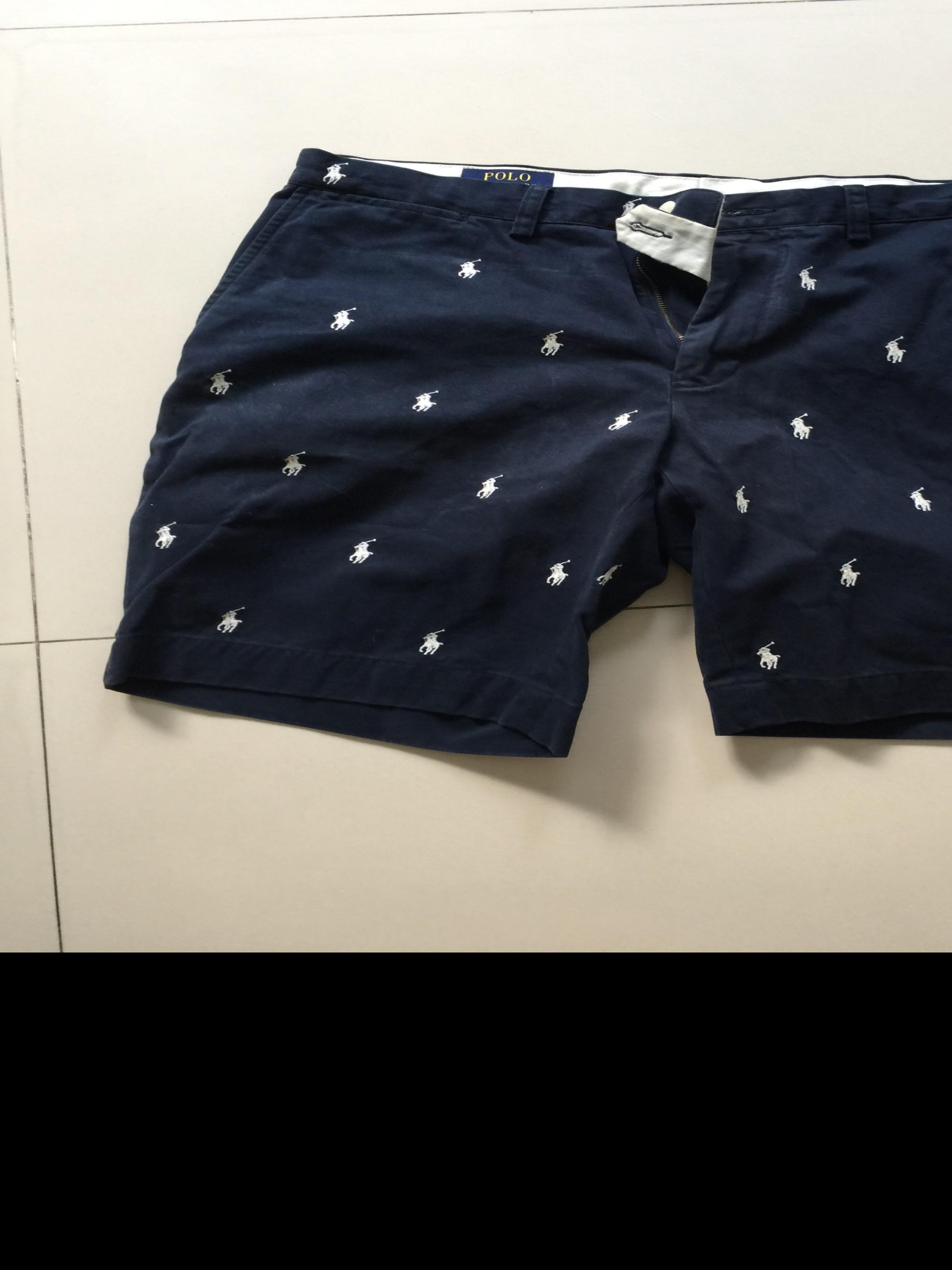 Polo Ralph Lauren Washed Embroidered Shorts Bermuda