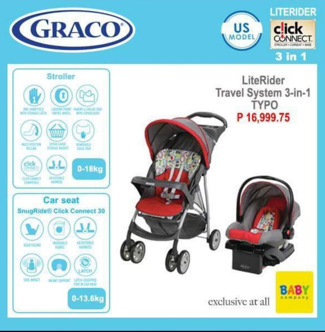 graco stroller system 3 in 1