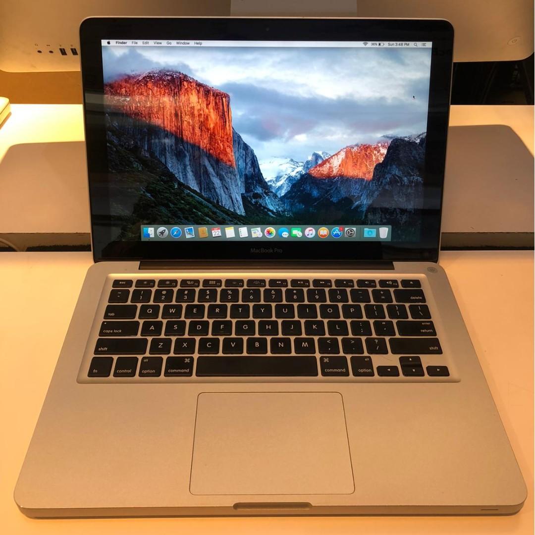 Pre Owned Apple Macbook Pro 13 Inch Late 2011 I7 8gb 500gb Hdd Electronics Computers Laptops On Carousell