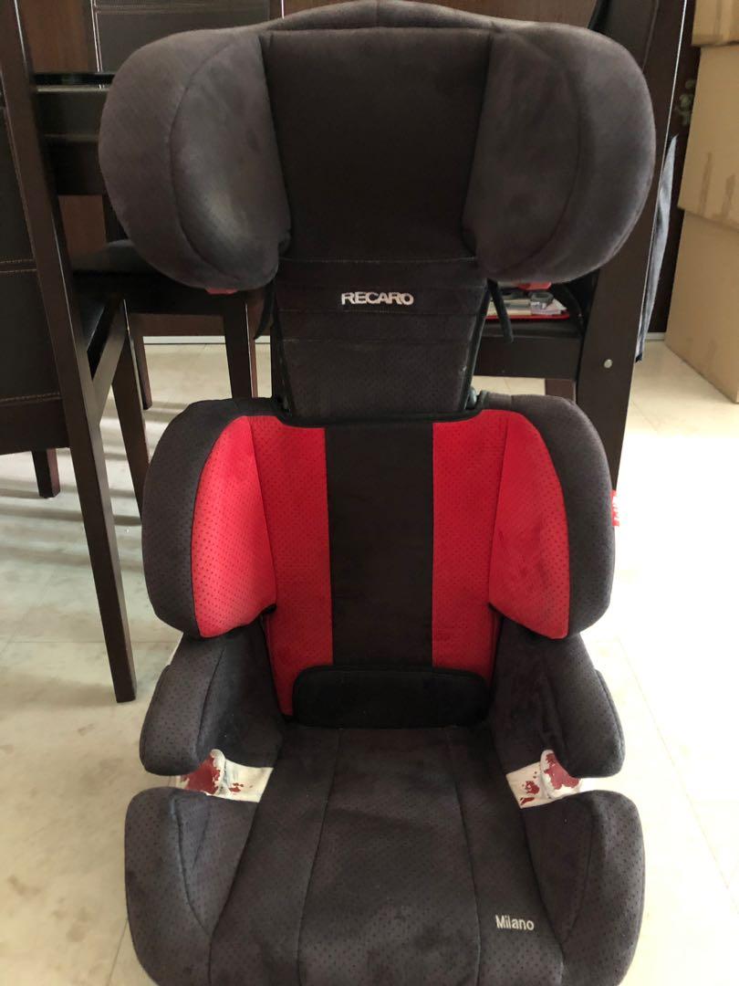 recaro milano car seat