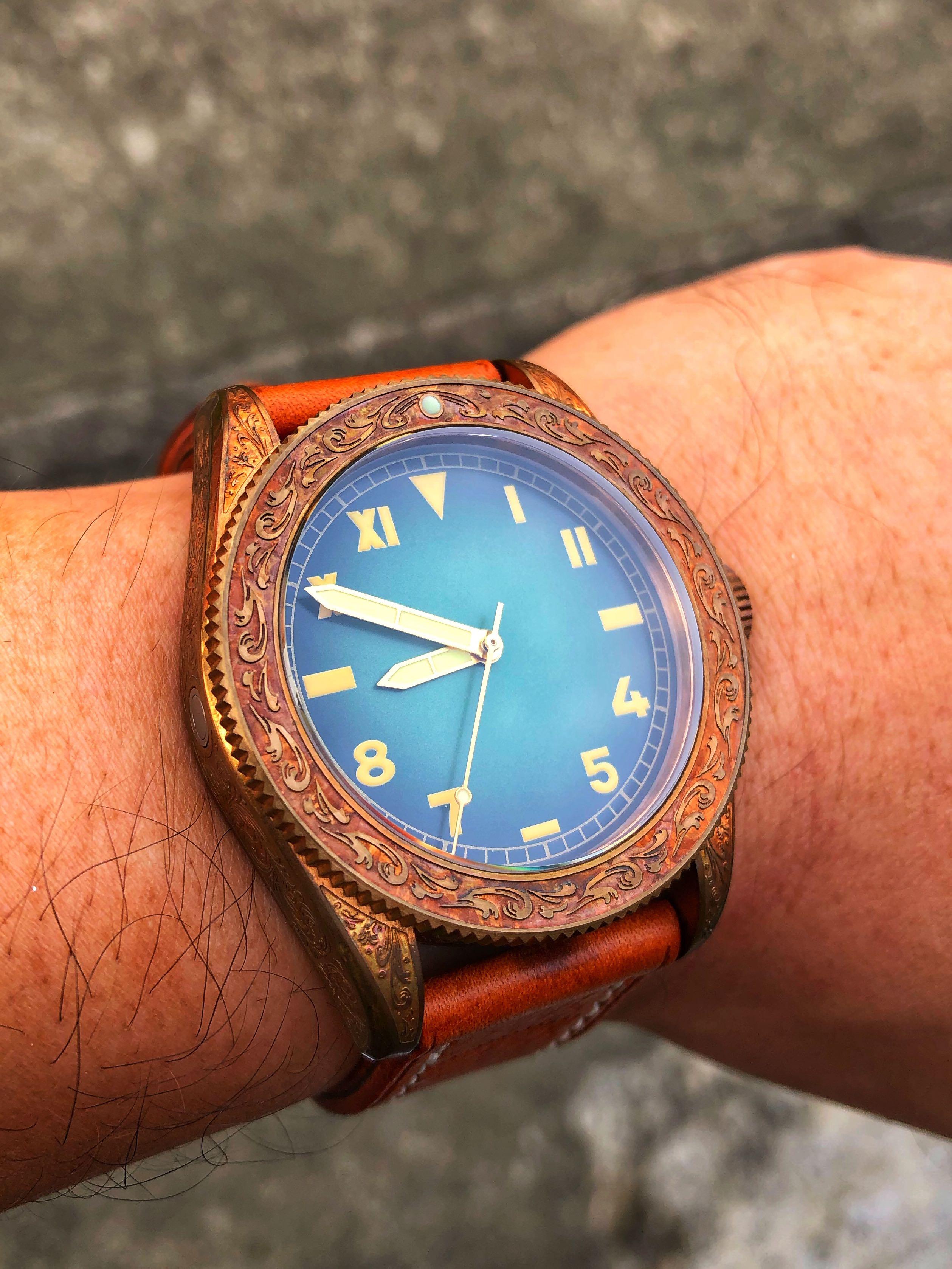 San martin bronze on sale watch
