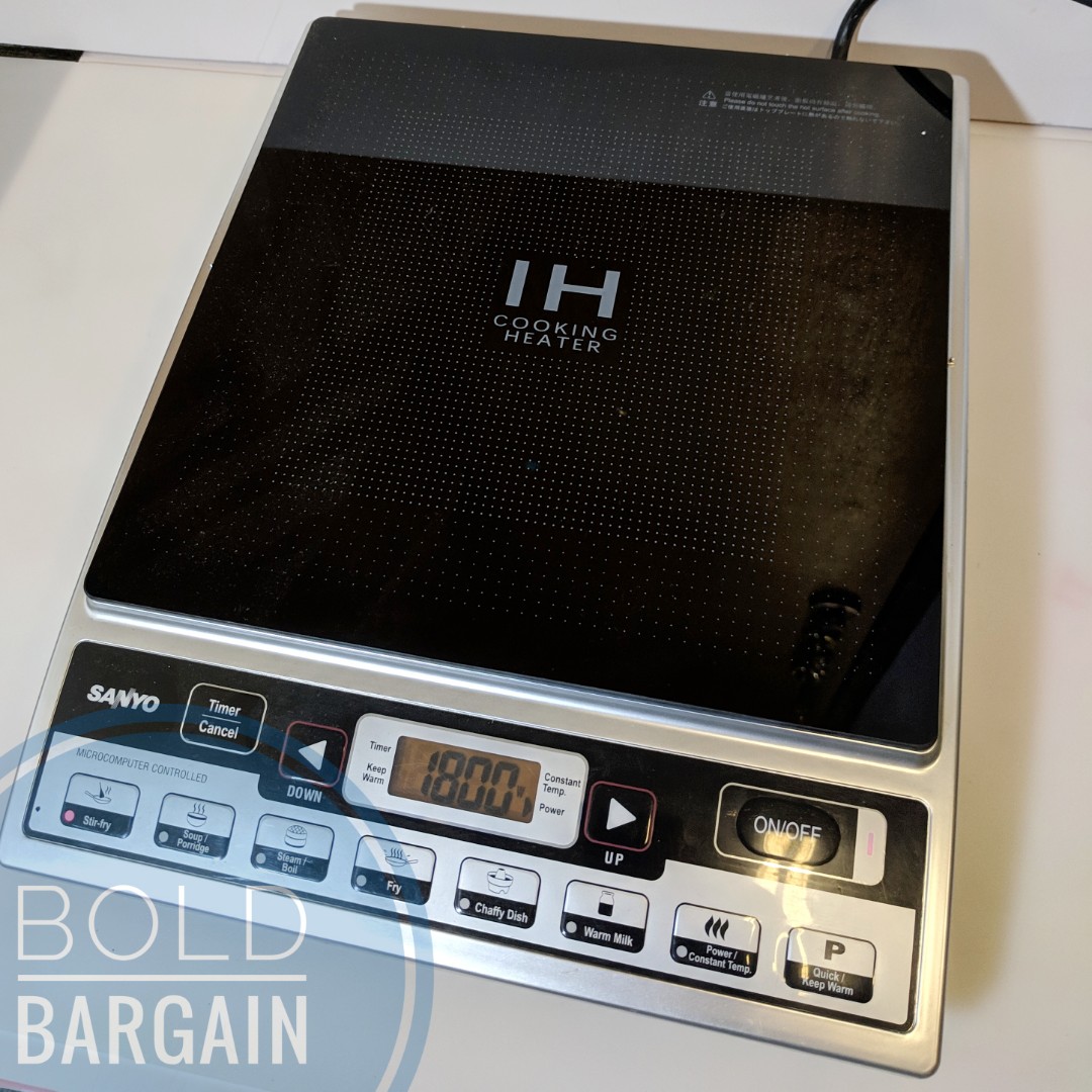 SANYO IC 18FAB Microcomputer Induction Cooker 1900W TV Home