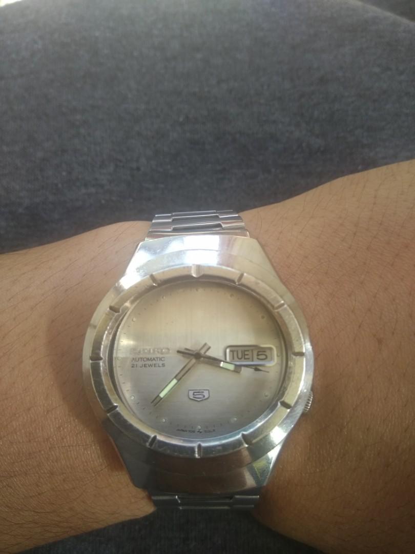 Seiko 5 Helmet Men S Fashion Watches On Carousell
