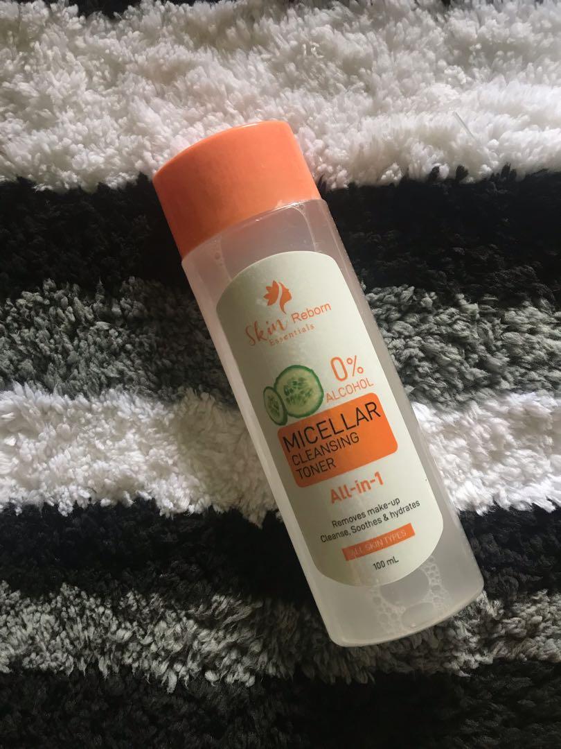 Skin Reborn Essentials Micellar Cleansing Toner Health Beauty Skin Bath Body On Carousell