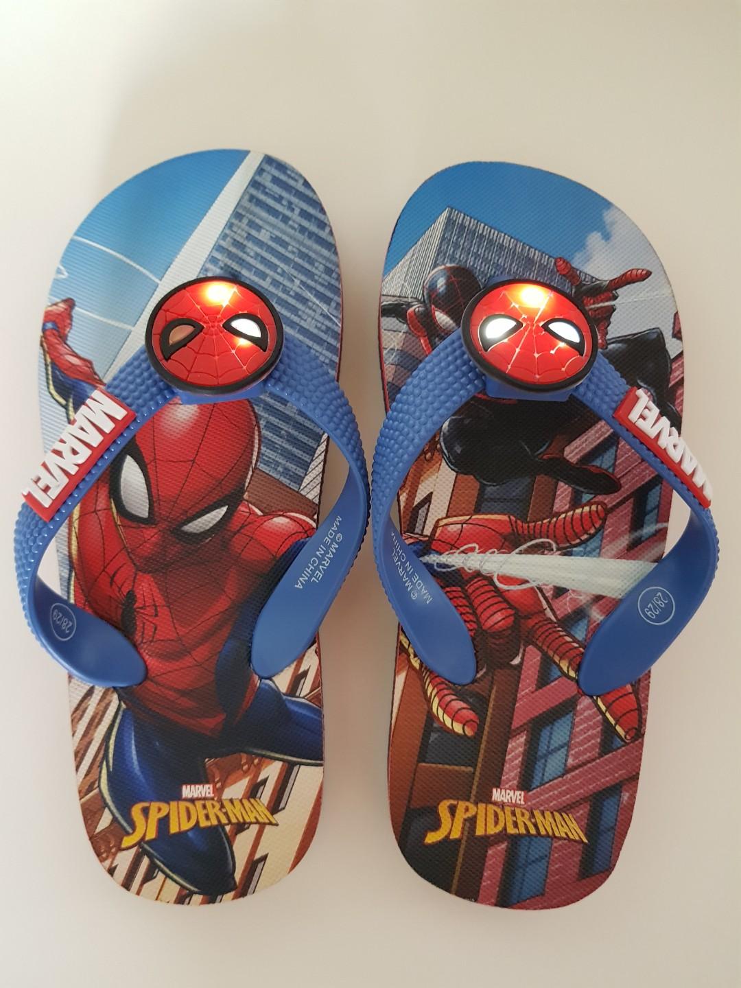 Spiderman slipper sales