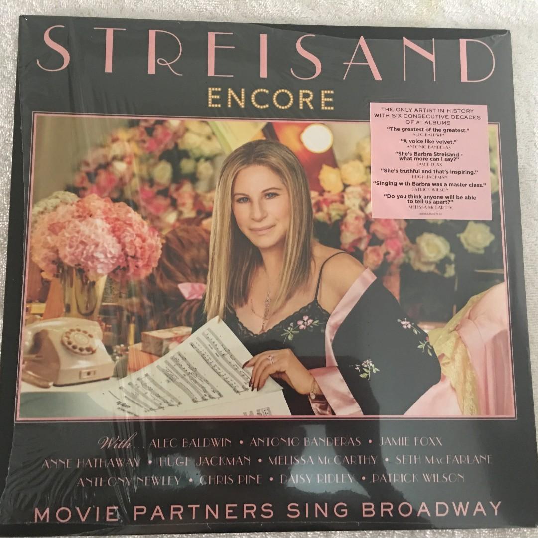 Barbra Streisand Encore Movie Partners Sing Broadway Brand