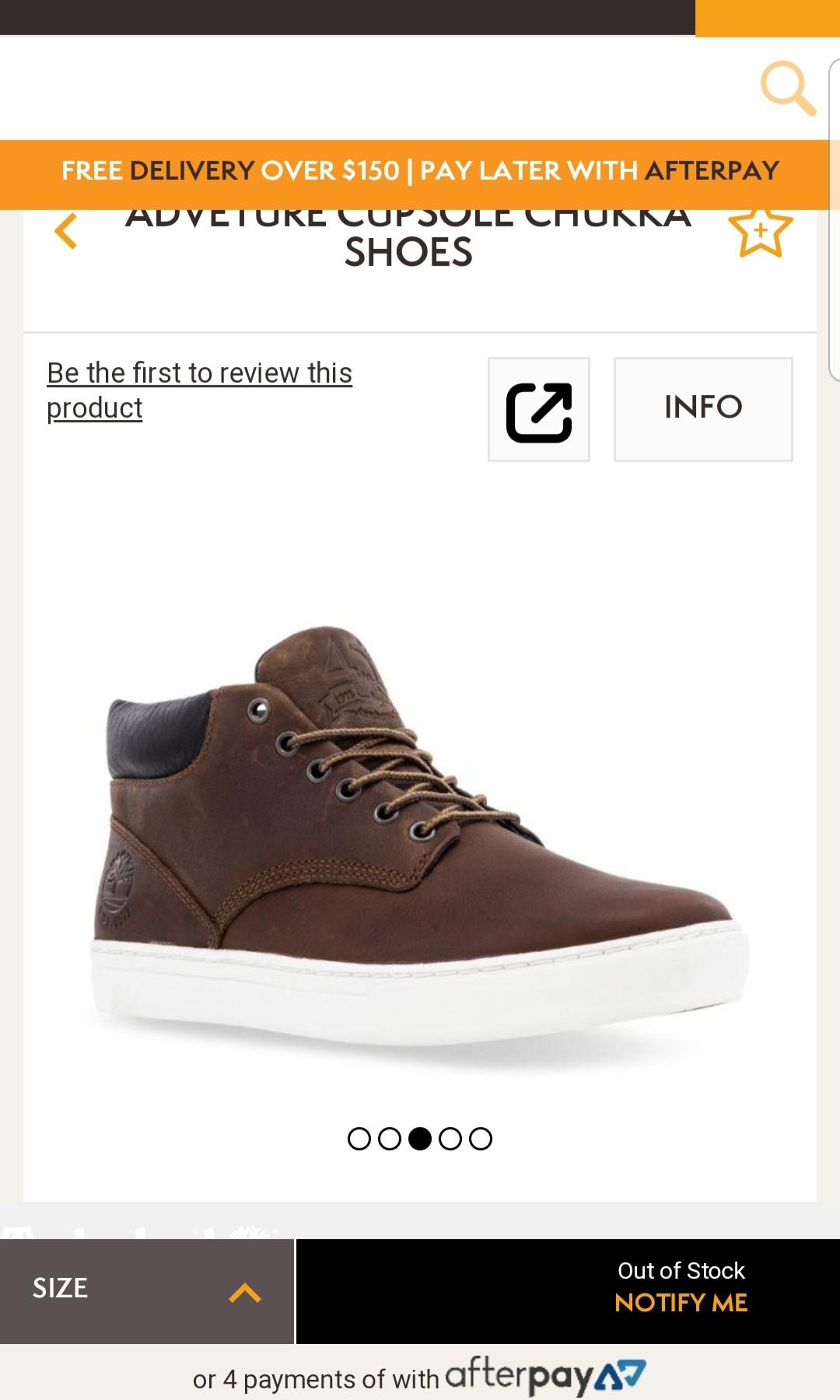 timberlands afterpay