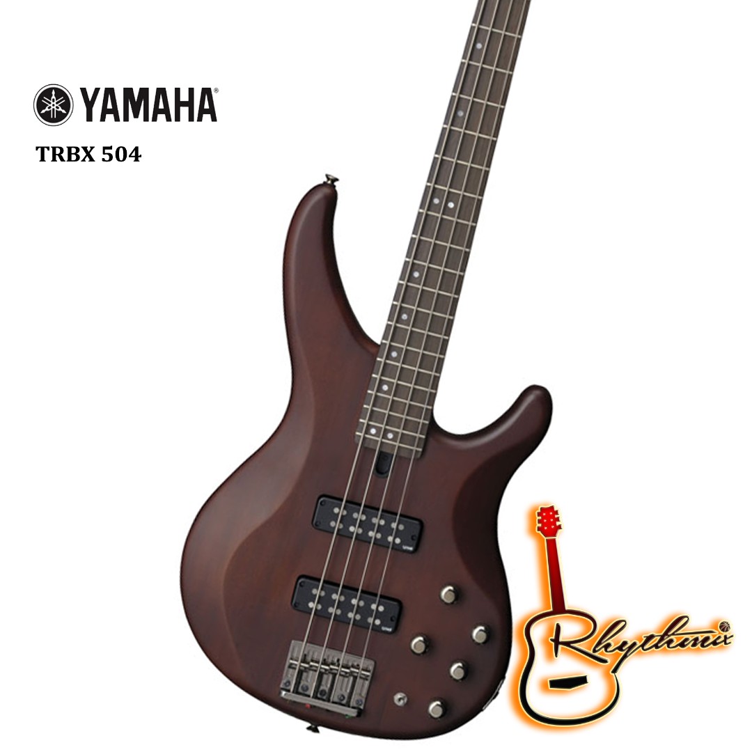 TRBX 504 TBR Yamaha Electric Bass Guitar T'lucent Brown, Hobbies