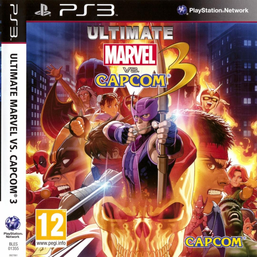 Ultimate Marvel Vs Capcom Ps3 Toys Games Video Gaming Video Games On Carousell