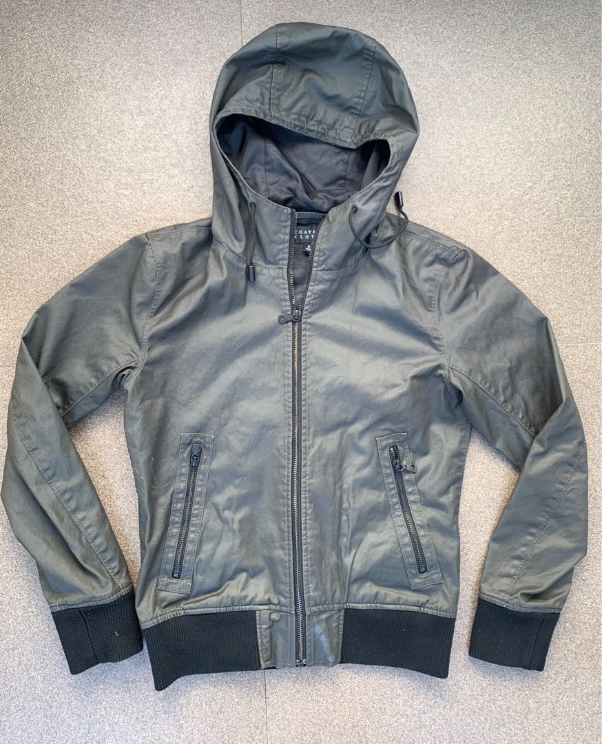 selenium coat midnight blue