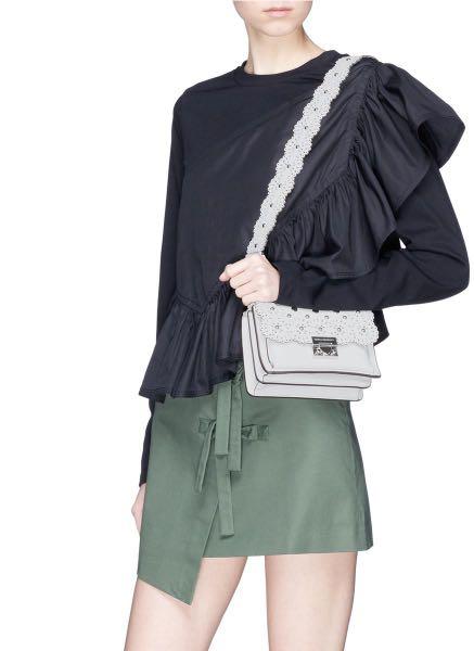 rebecca minkoff christy small leather shoulder bag